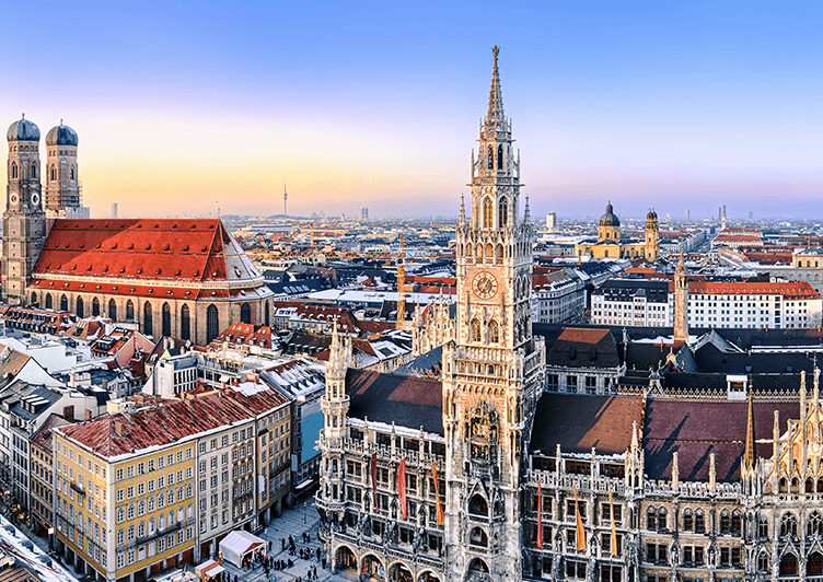 Frankfurt(Main)central station to Munich central station